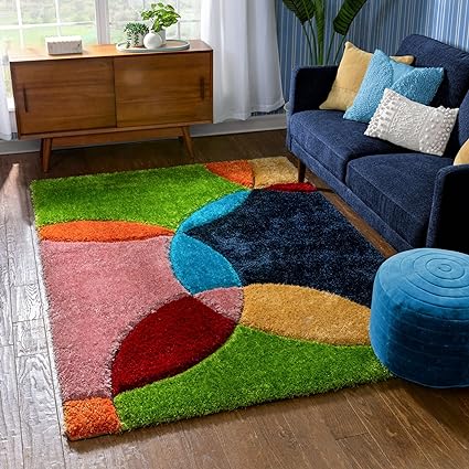 Carnival Arc Shaggy Rug