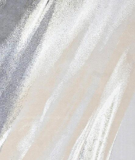 Almond Brushstroke Modern Area Rug pattern detail