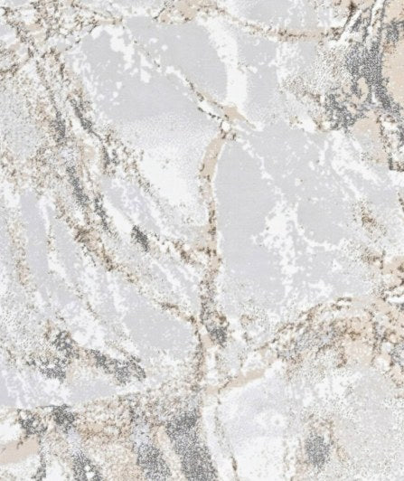 Almond Marble Cloud Modern Area Rug pattern detail