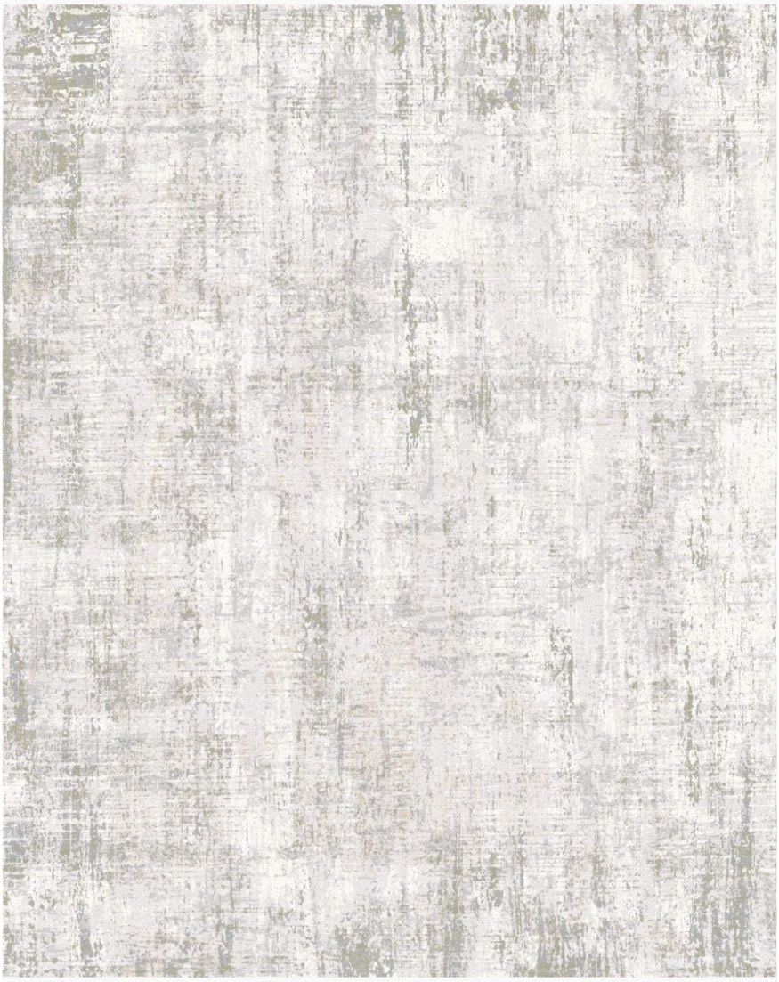 Almond Soft Texture Modern Area Rug, flat view