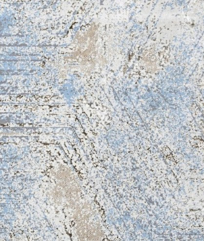 Iron Pale Wash Modern Area Rug pattern detail
