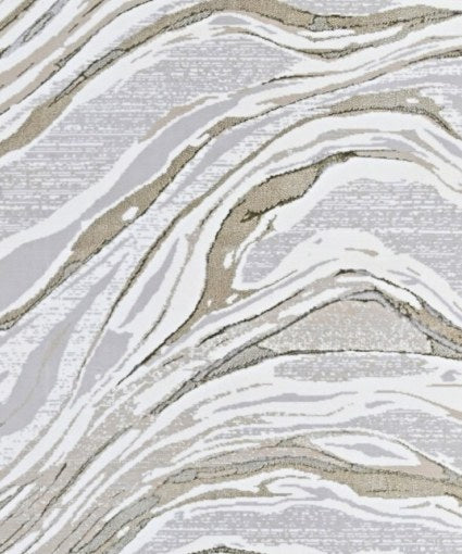 Pearl Water Marble Modern Area Rug pattern detail