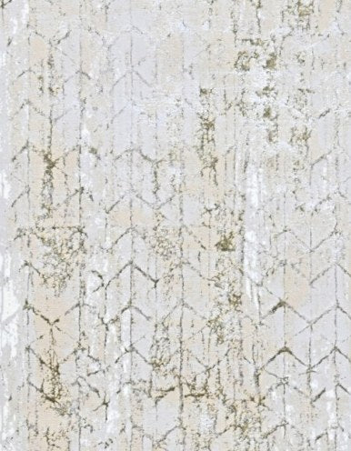 Platinum Abstract Splash Modern Area Rug pattern detail