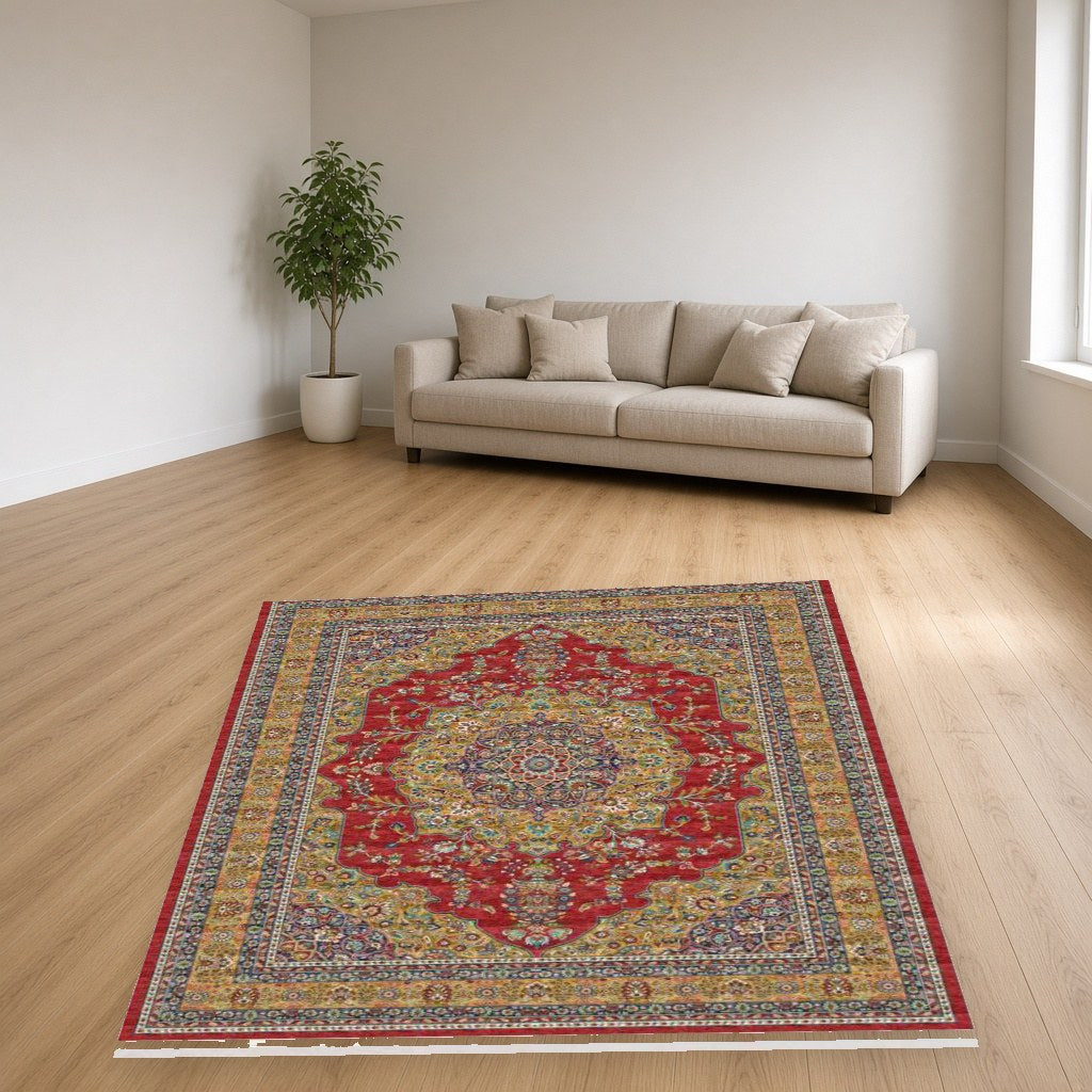 Red Diamond Heritage Rug in a living room