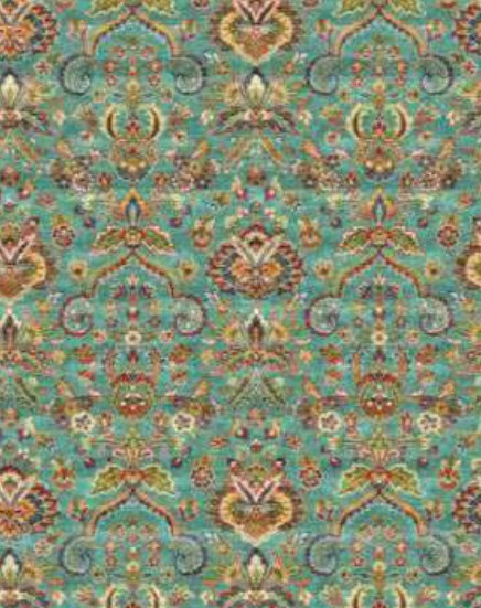 Beige Lattice Heritage Rug pattern detail