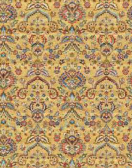 Gold Vine Heritage Rug pattern detail