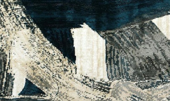 Avenue Abstract Multi New York Area Rug pattern detail