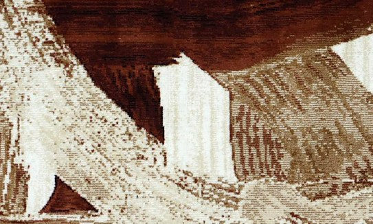 Borough Abstract Multi New York Area Rug pattern detail