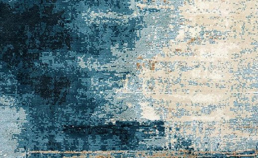 Bridge Abstract Multi New York Area Rug pattern detail