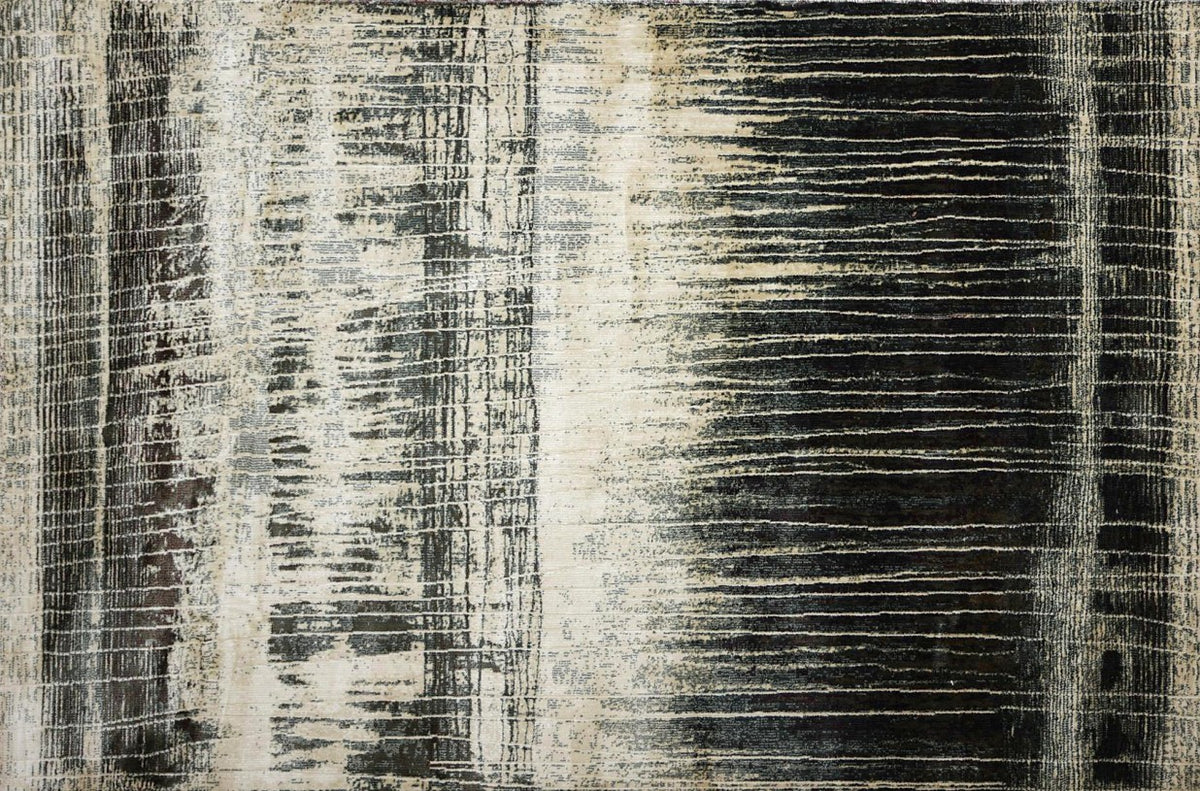 Copper Abstract Multi New York Area Rug, flat view