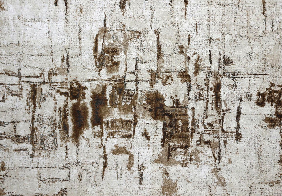 Fog Abstract Multi New York Area Rug, flat view