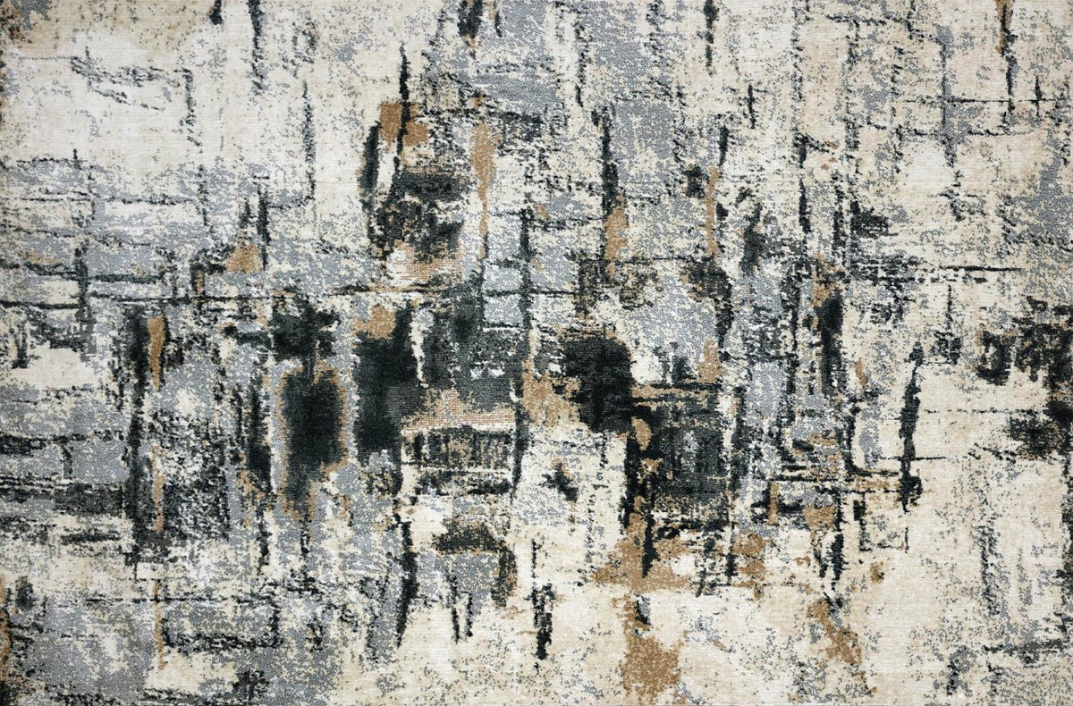 Harbor Abstract Multi New York Area Rug, flat view