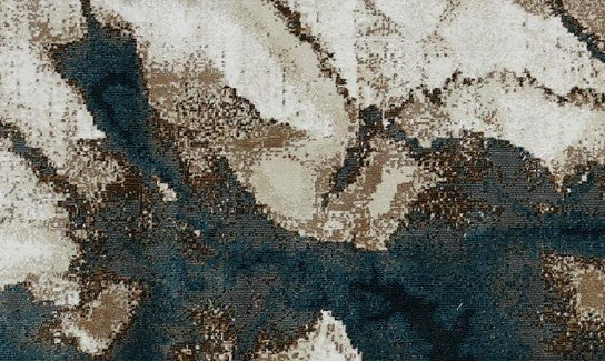Navy Branch New York Area Rug pattern detail