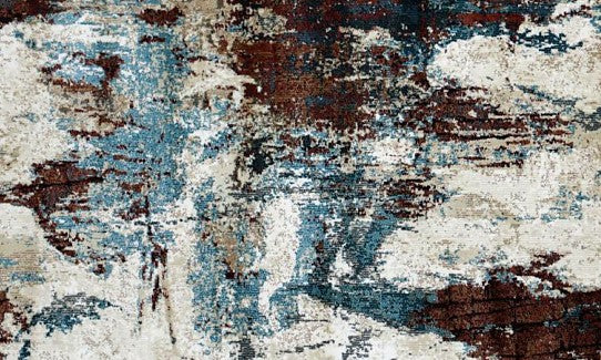 Slate Splash New York Area Rug pattern detail