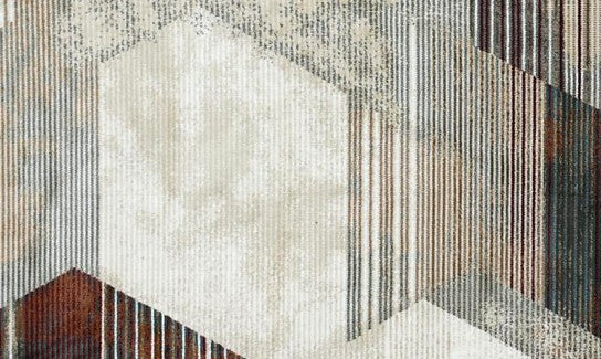 Studio Abstract Multi New York Area Rug pattern detail