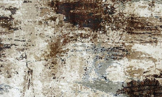 Taupe Splash New York Area Rug pattern detail