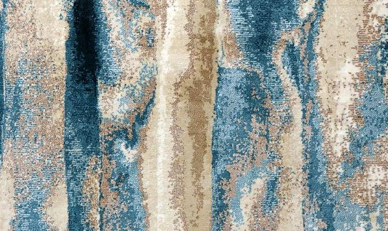 Timber Abstract Multi New York Area Rug pattern detail