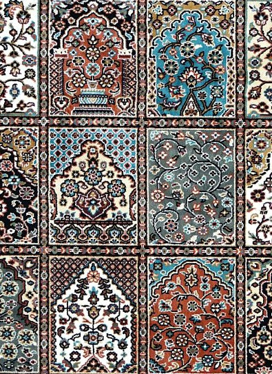 Cream Niche Gallery Royal Area Rug pattern detail