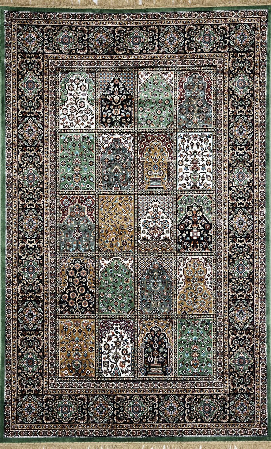 Green Niche Gallery Royal Area Rug, flat view