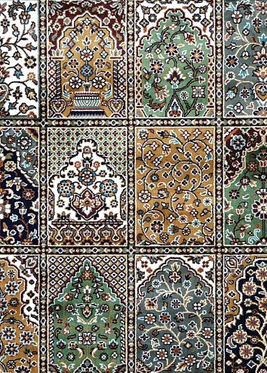 Grey Niche Gallery Royal Area Rug pattern detail
