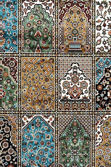 Medium Blue Niche Gallery Royal Area Rug pattern detail
