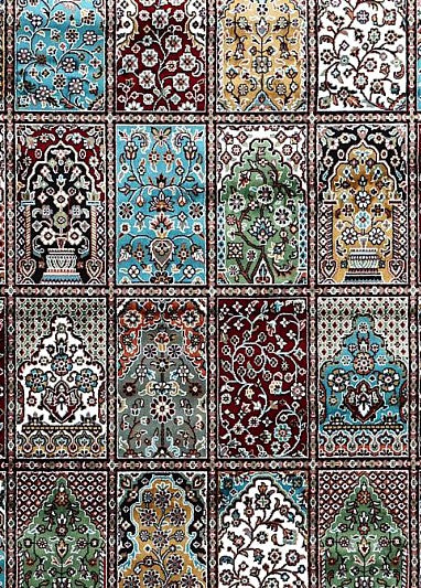 Red Niche Gallery Royal Area Rug pattern detail