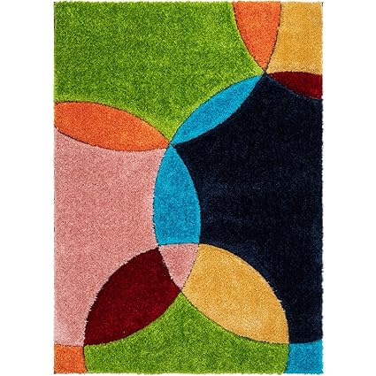 Carnival Arc Shaggy Rug