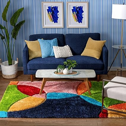 Carnival Arc Shaggy Rug