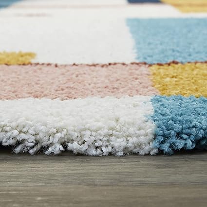 Coast Block Shaggy Rug