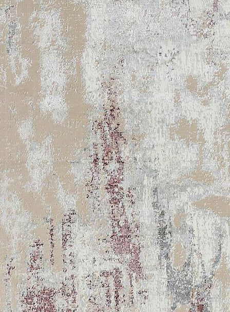 Magenta Streak Abstract Area Rug pattern detail
