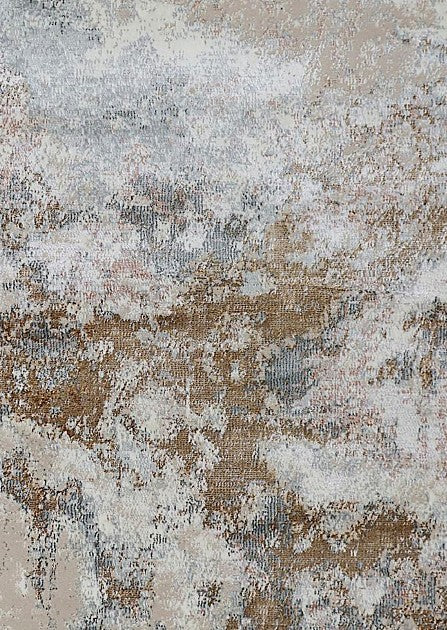 Travertine Vein Abstract Area Rug pattern detail
