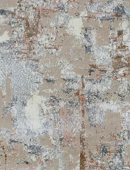 Warm Plaster Abstract Area Rug pattern detail
