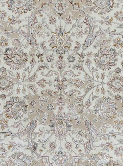 Antique Filigree Wash Vintage Area Rug pattern detail