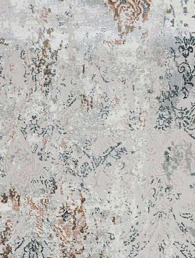 Storm Distressed Vintage Area Rug pattern detail