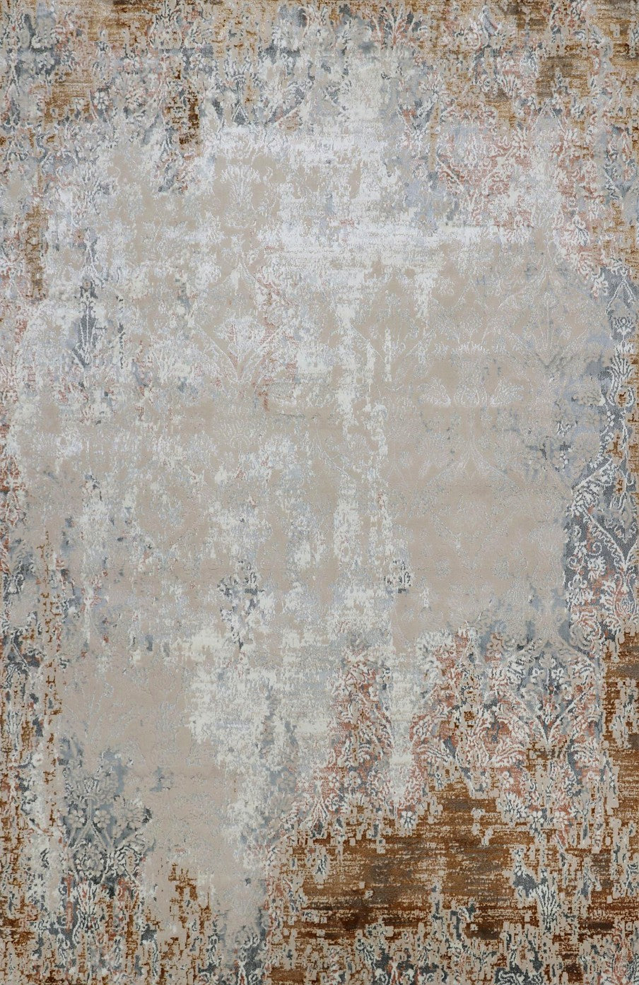 Weathered Earth Vintage Area Rug, flat view